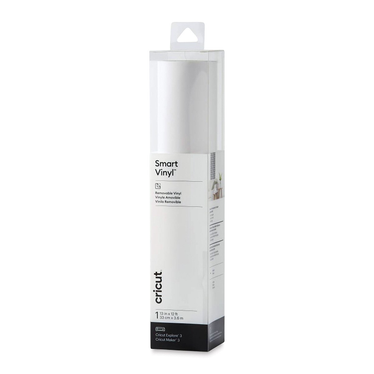 Cricut Removable Smart Vinyl - White, 13&#x22; x 12 ft, Roll