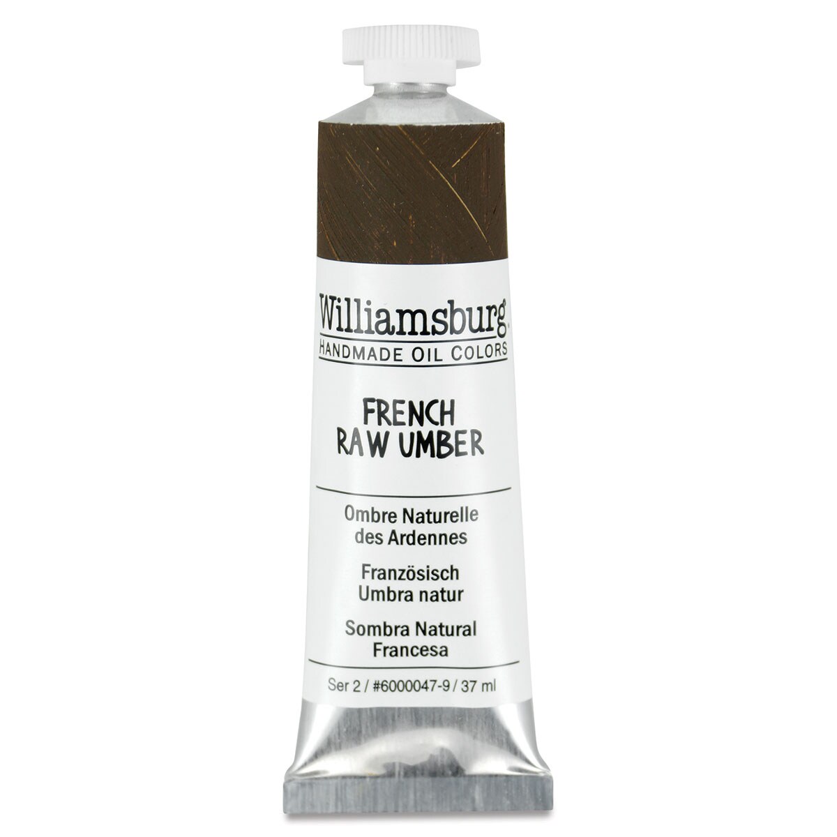 Williamsburg Handmade Oil Paint - French Raw Umber, 37 ml tube