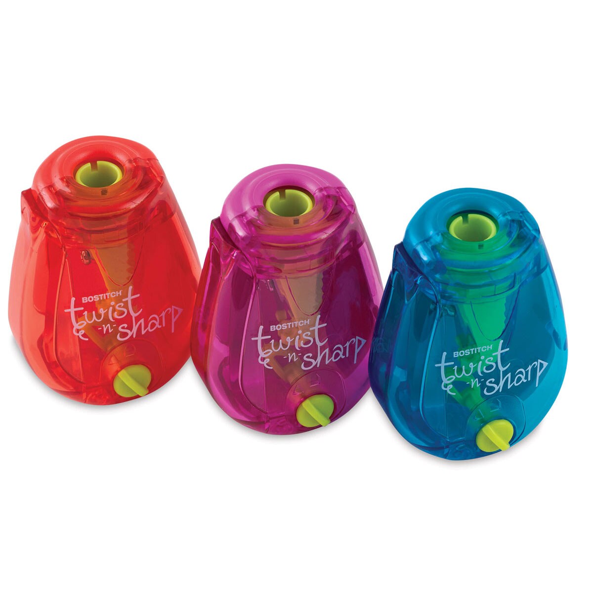Bostitch Twist-n-Sharp Pencil Sharpener - Color randomly selected