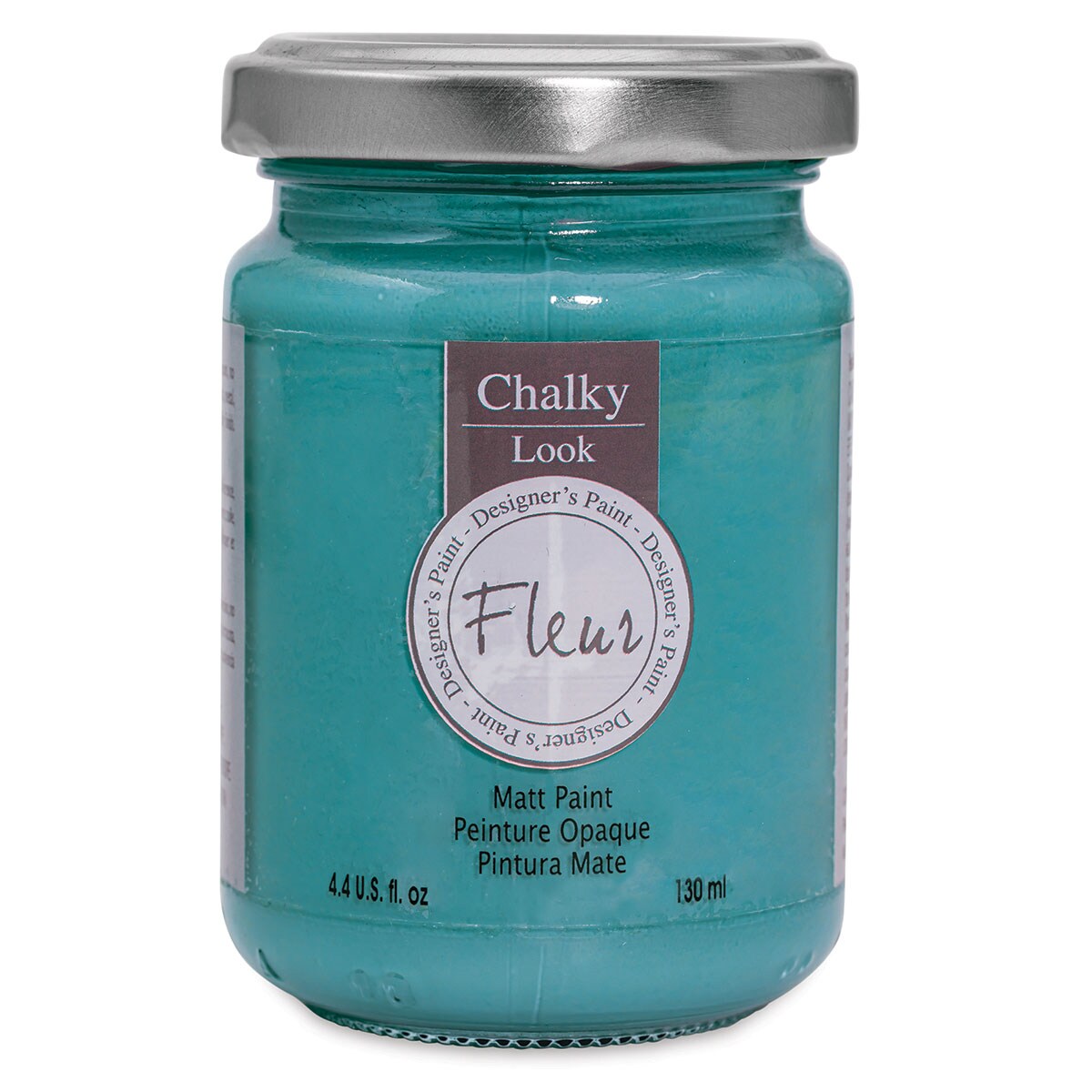 Fleur Chalky Look Paint - Istanbul Interior, 4.4 oz jar