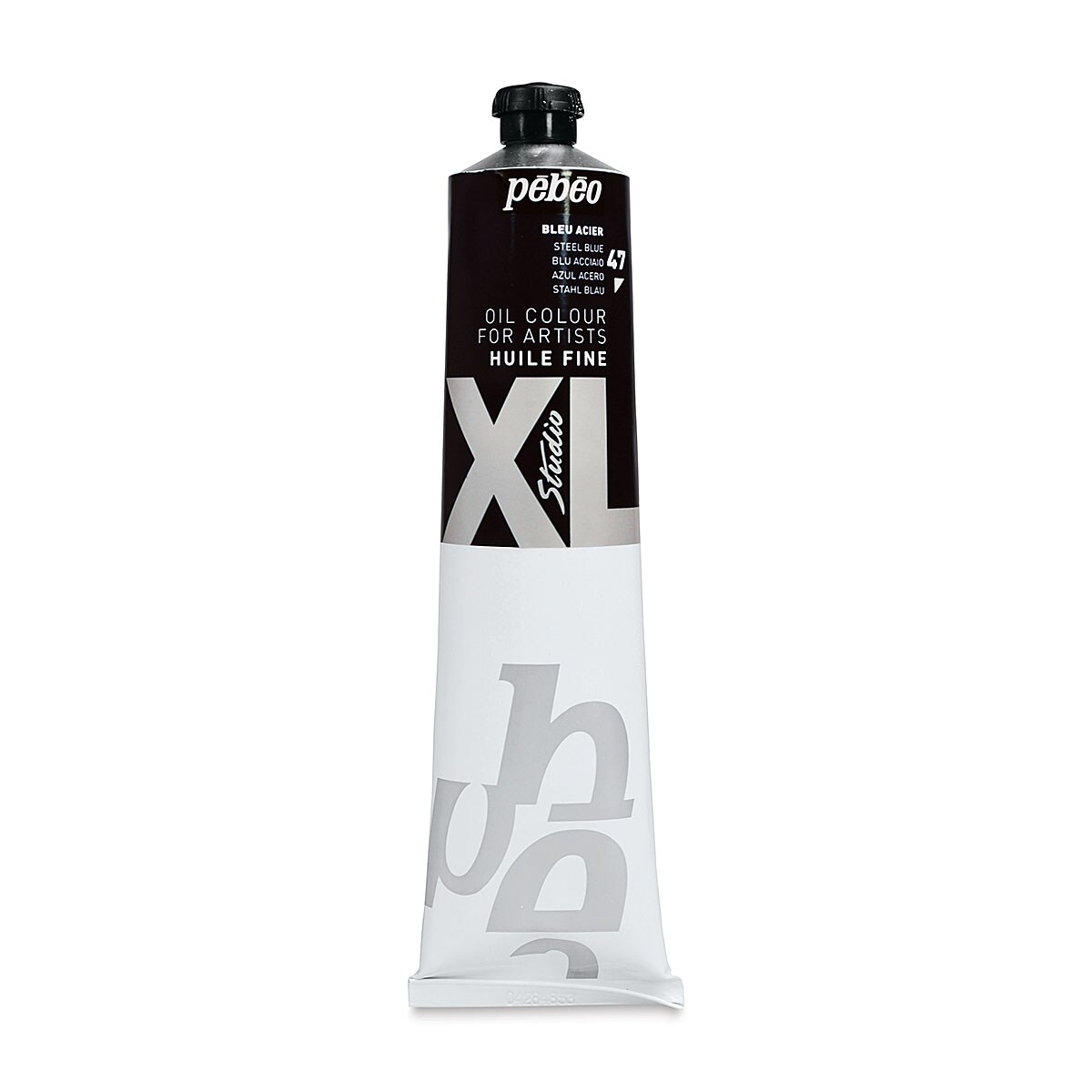 Pebeo XL Studio Oil Color - Steel Blue, 200 ml tube