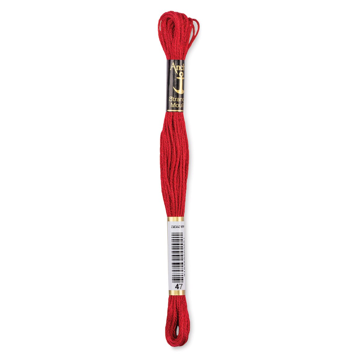 Anchor Embroidery Floss - Pkg of 12, Red 0047