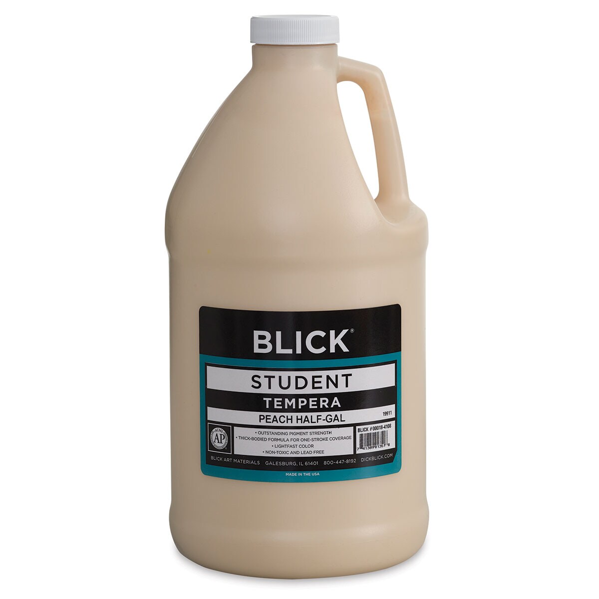 Blick Student Grade Tempera - Peach, Half Gallon