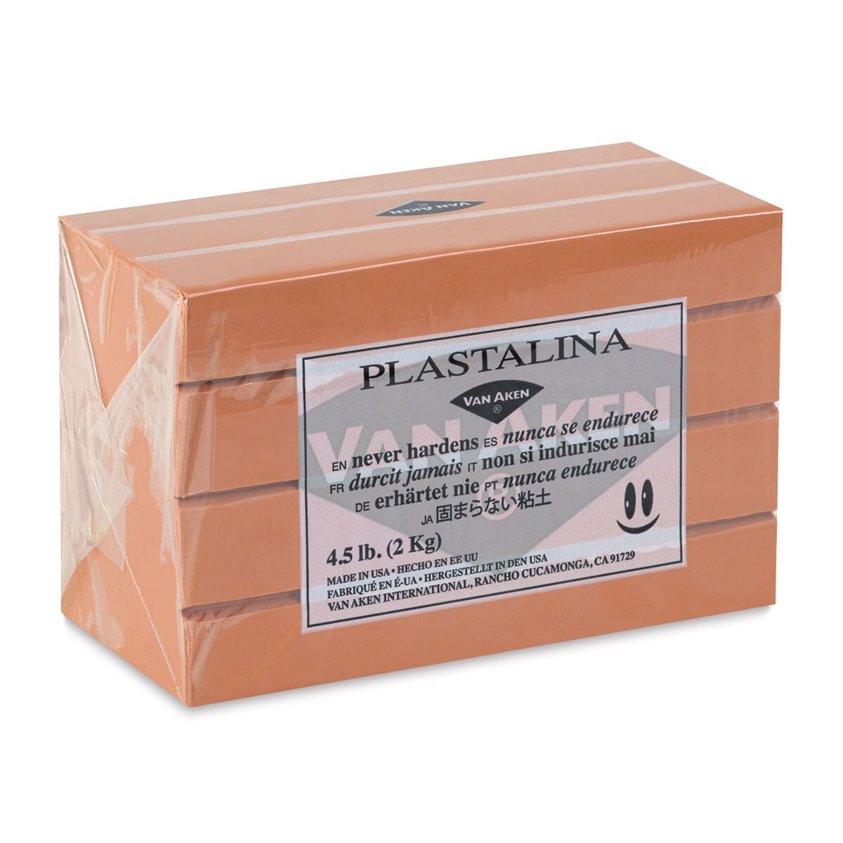Van Aken Plastalina Modeling Clay 4.5 lb Flesh