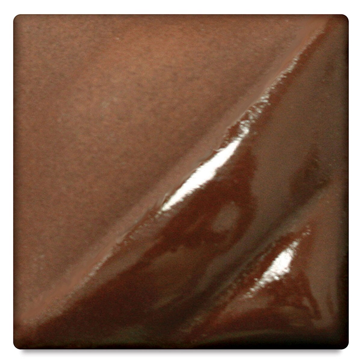 AMACO Velvet Underglaze 2 Oz - Chocolate Brown Ceramic Glaze For Pottery