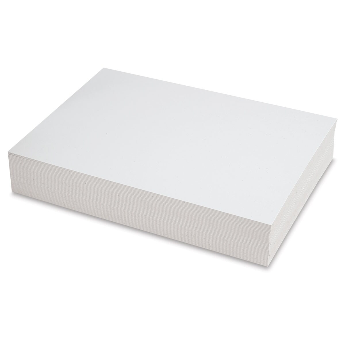 Crescent Illustration Board - 9&#x22; x 12&#x22;, 18-Ply, White, Hot Press, Pkg of 40 Sheets