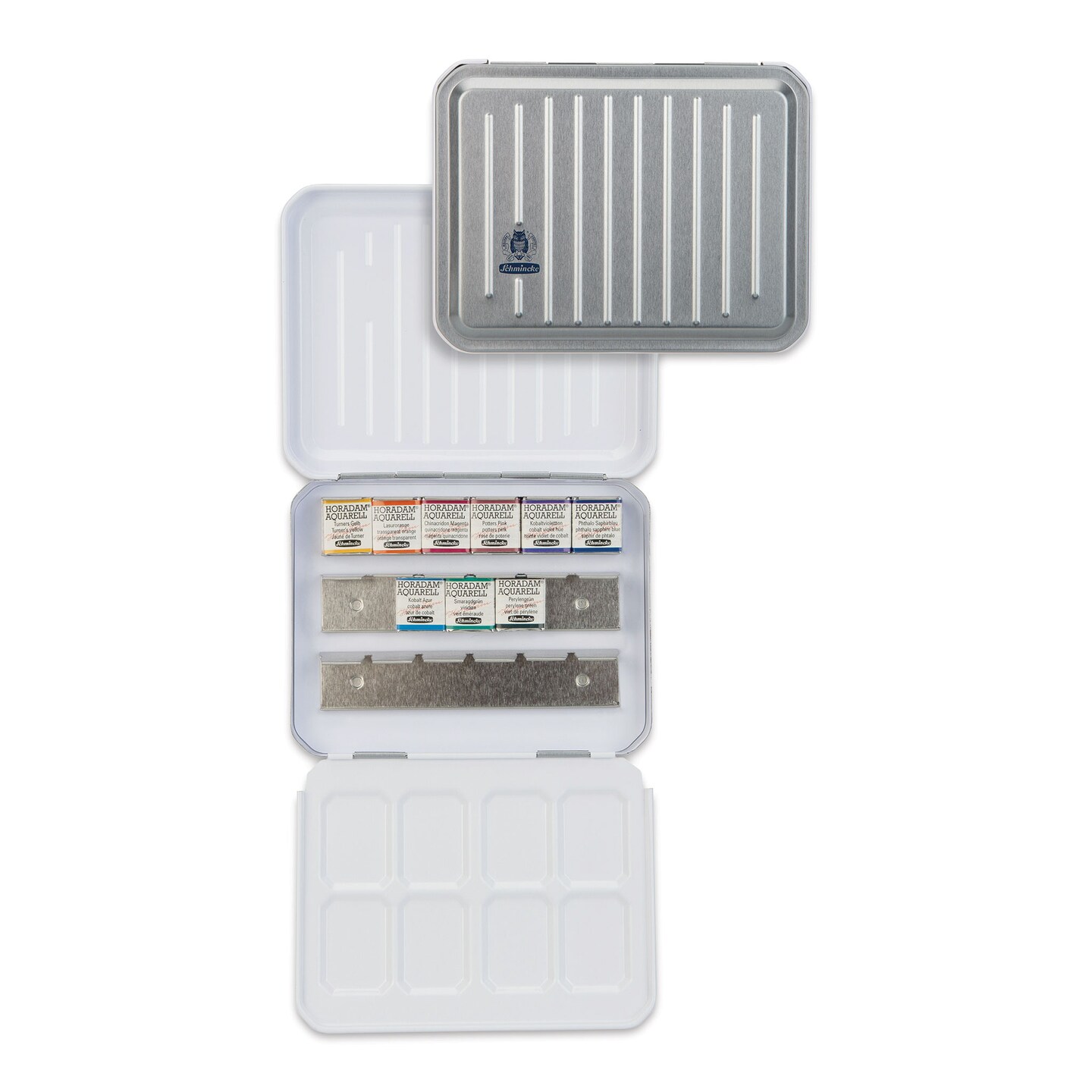 Schmincke Horadam Aquarell Watercolor Pans - Ultimate Mixing Set, Set of 9, Half Pans