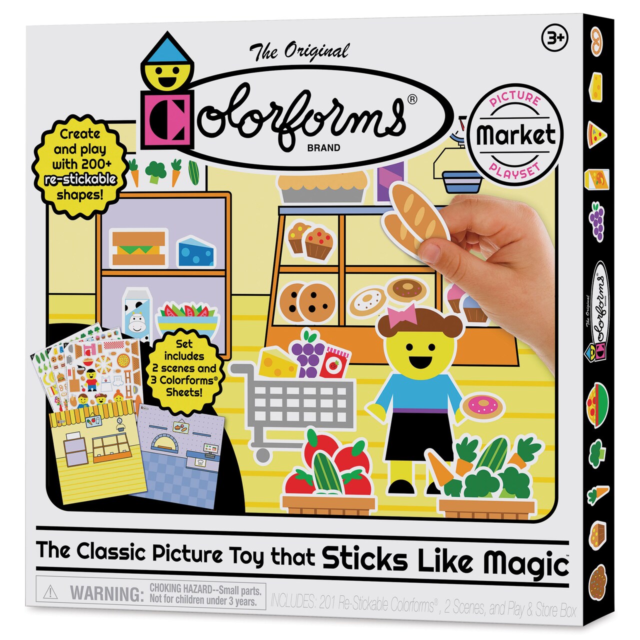 Colorforms Cling Vinyl Play Set - Market Picture | Michaels