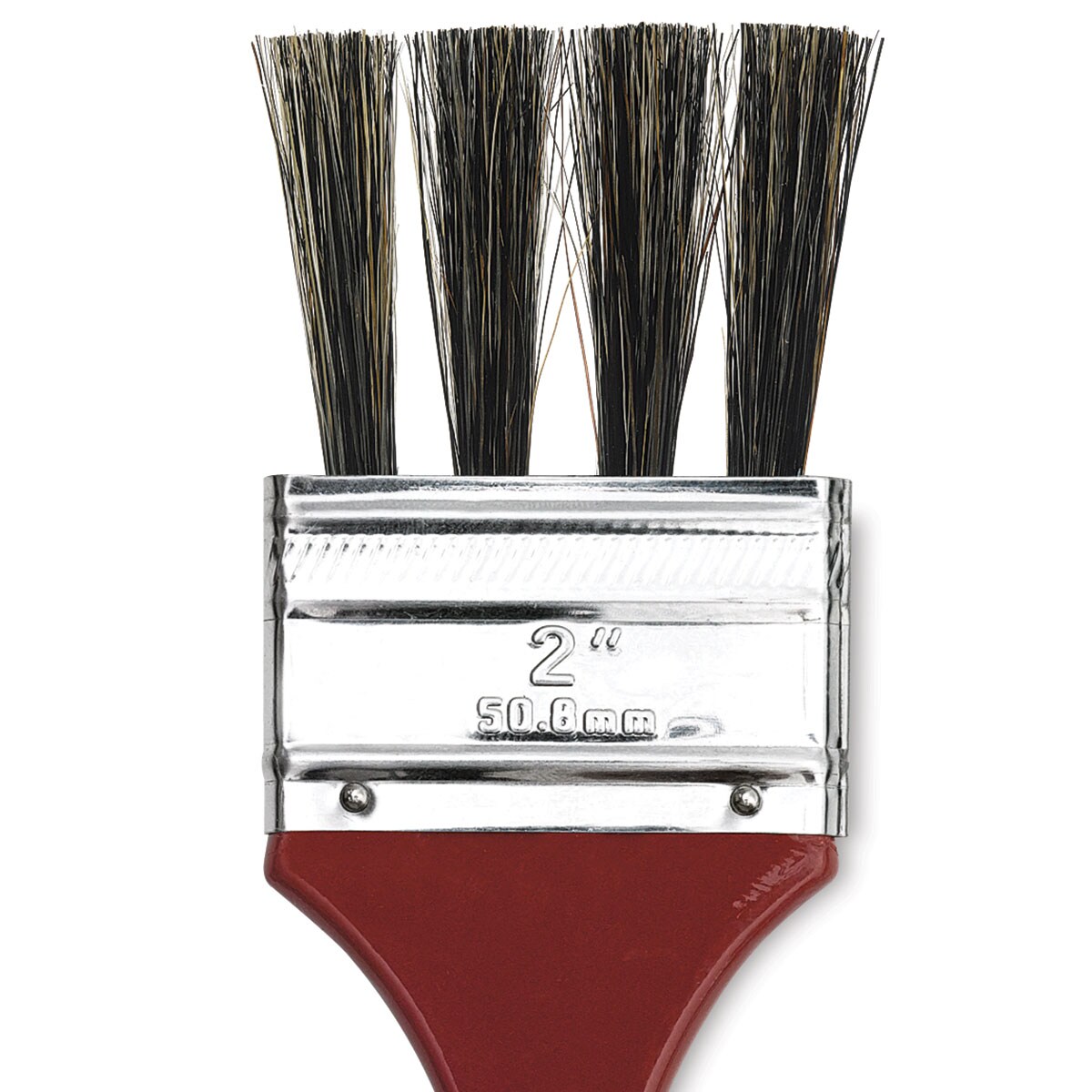 Dynasty RedLetter Gray Bristle Brush Blend Grainer Flat, Long Handle Michaels