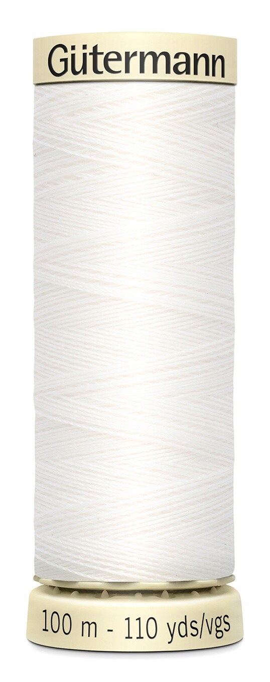 Gutermann Sew-All Thread 110Yd-Nu White