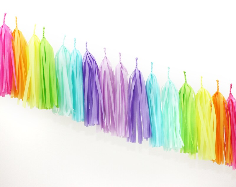 Tassel Garland Kit - Rainbow