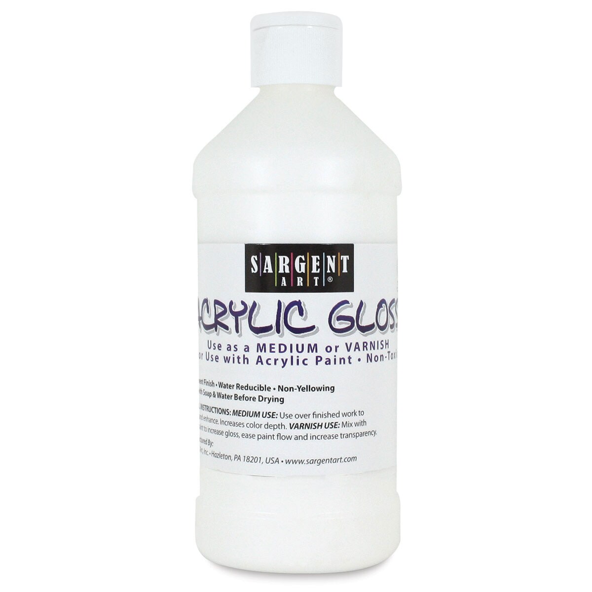 Sargent Acrylic Medium Gloss, 16 oz bottle Michaels