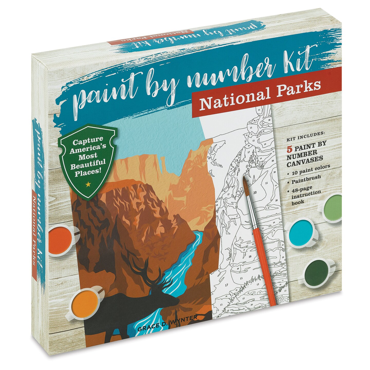 National Parks Paint By Number Kit Michaels