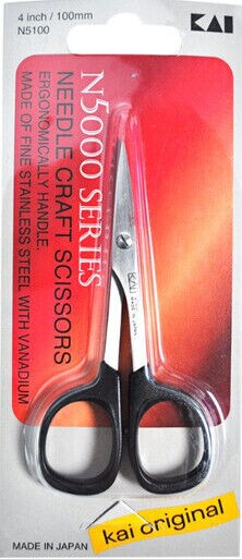 N5100 4 inch Needle Craft Scissors from Kai Original