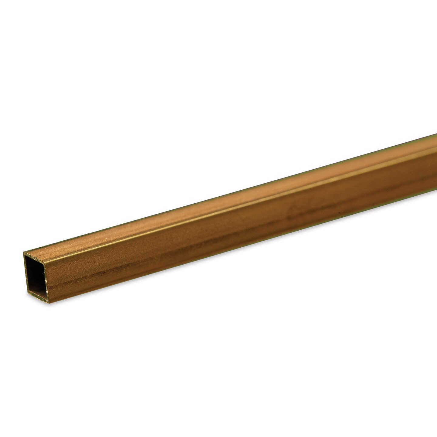 K&#x26;S Metal Tubing - Brass, Square, 3/16&#x22; Diameter, 12&#x22;