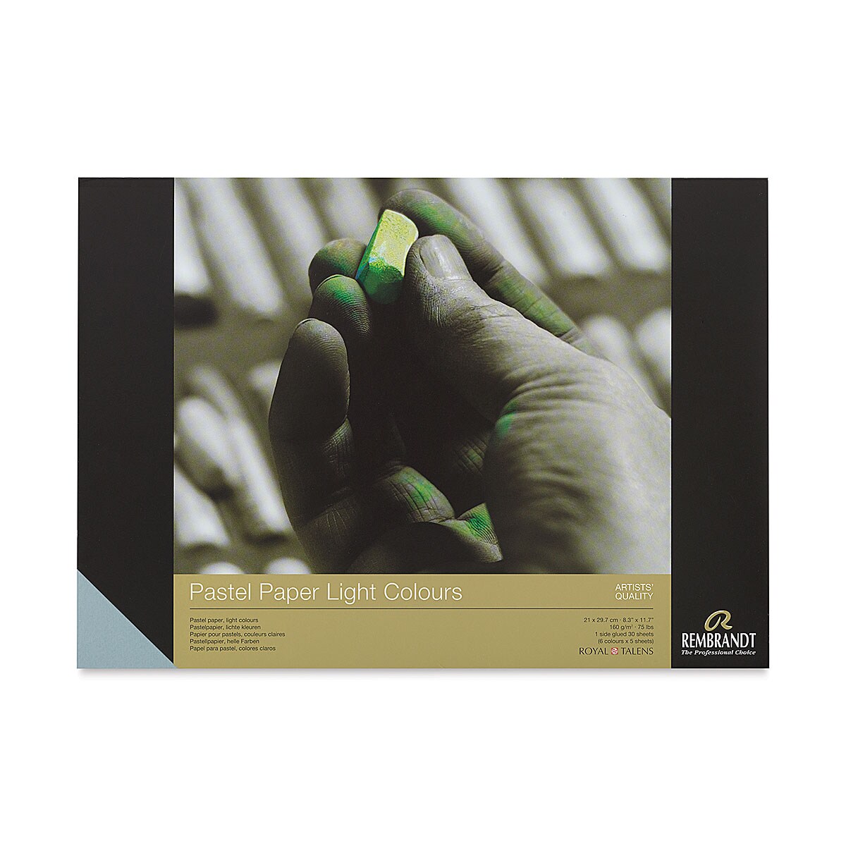 Rembrandt Soft Pastel Paper Pad - 11.7&#x22; x 8.3&#x22;, Light Colors