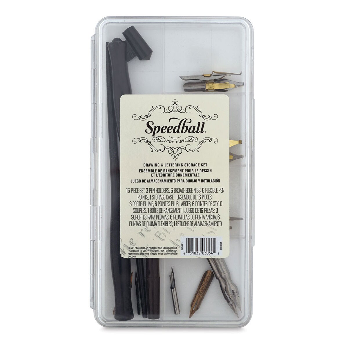 Speedball Calligraphy Storage Set - Drawing and Lettering