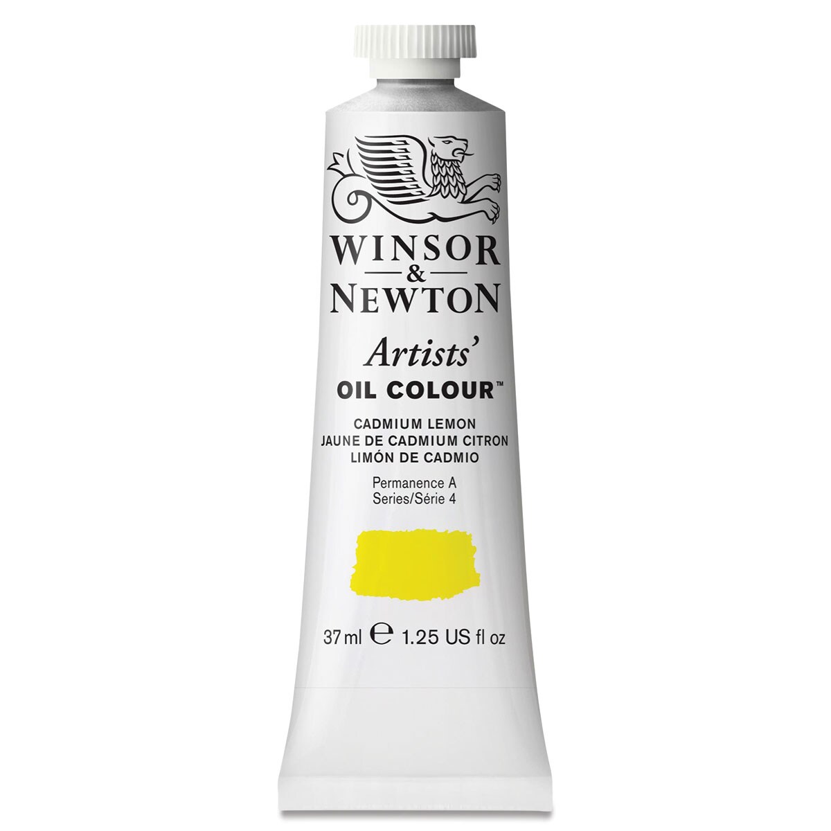 Winsor & Newton Artists' Oil Color - Cadmium Lemon, 37 ml tube