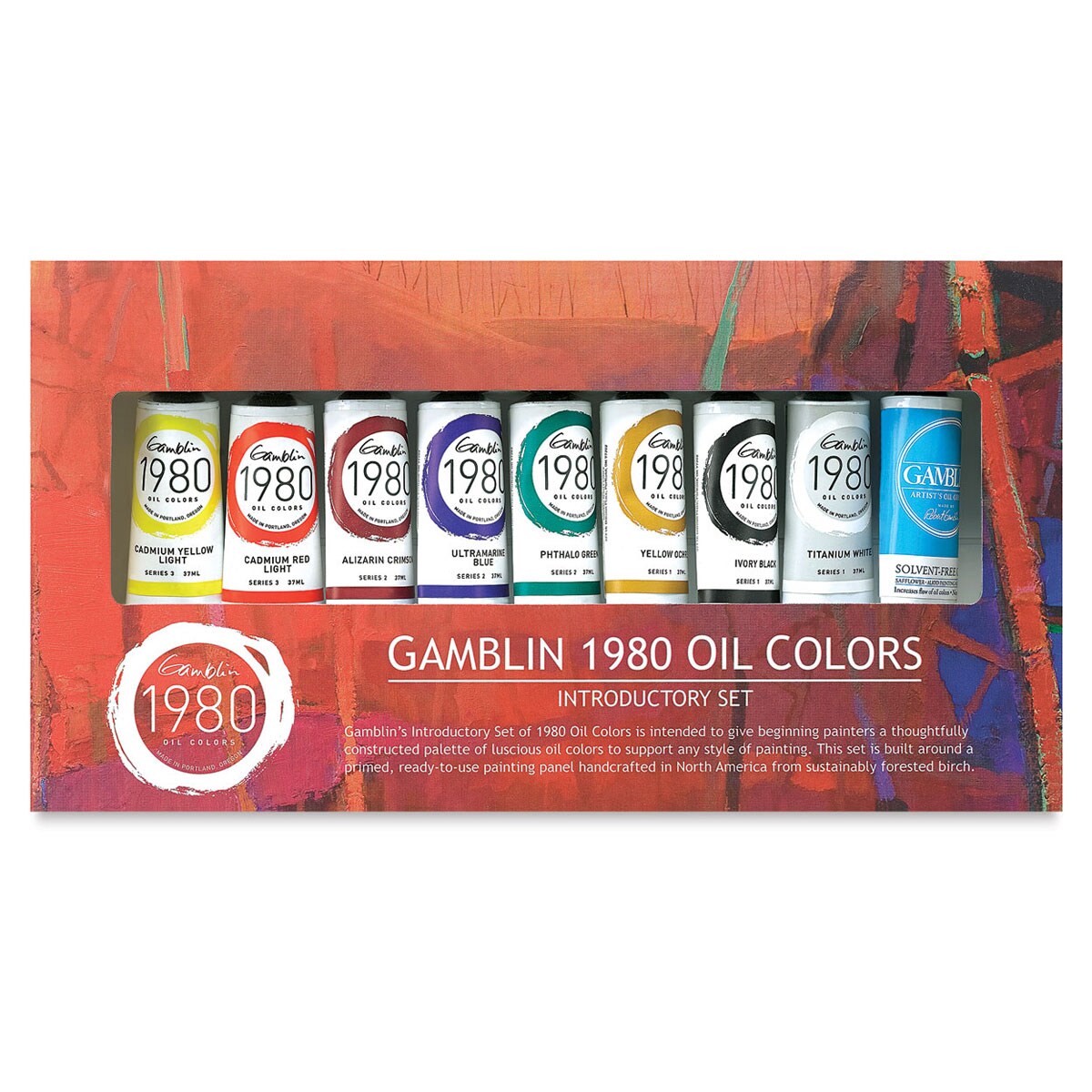 Gamblin 1980 Oils - Introductory Set