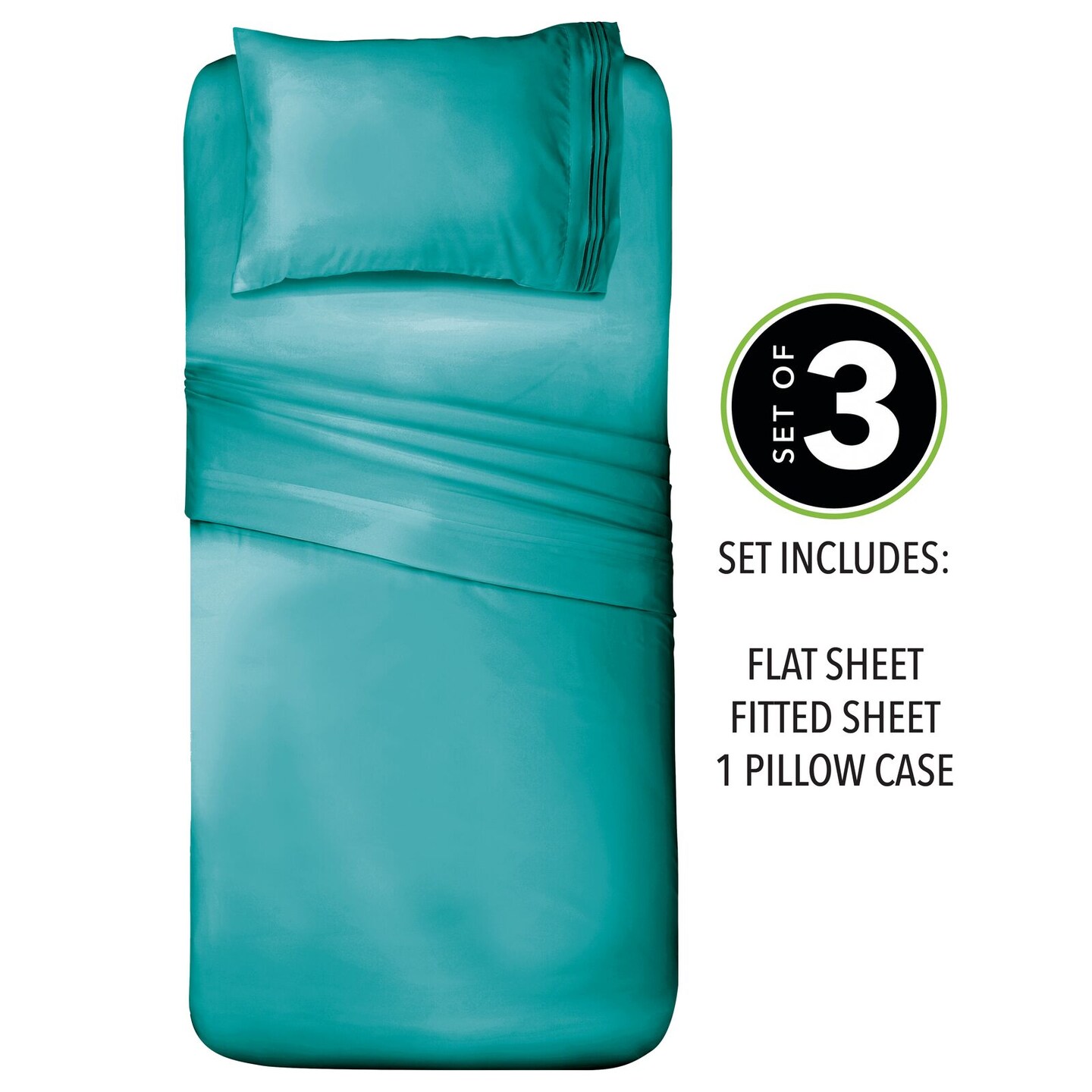 mDesign Microfiber Sheet Set Wrinkle Resistant White Michaels