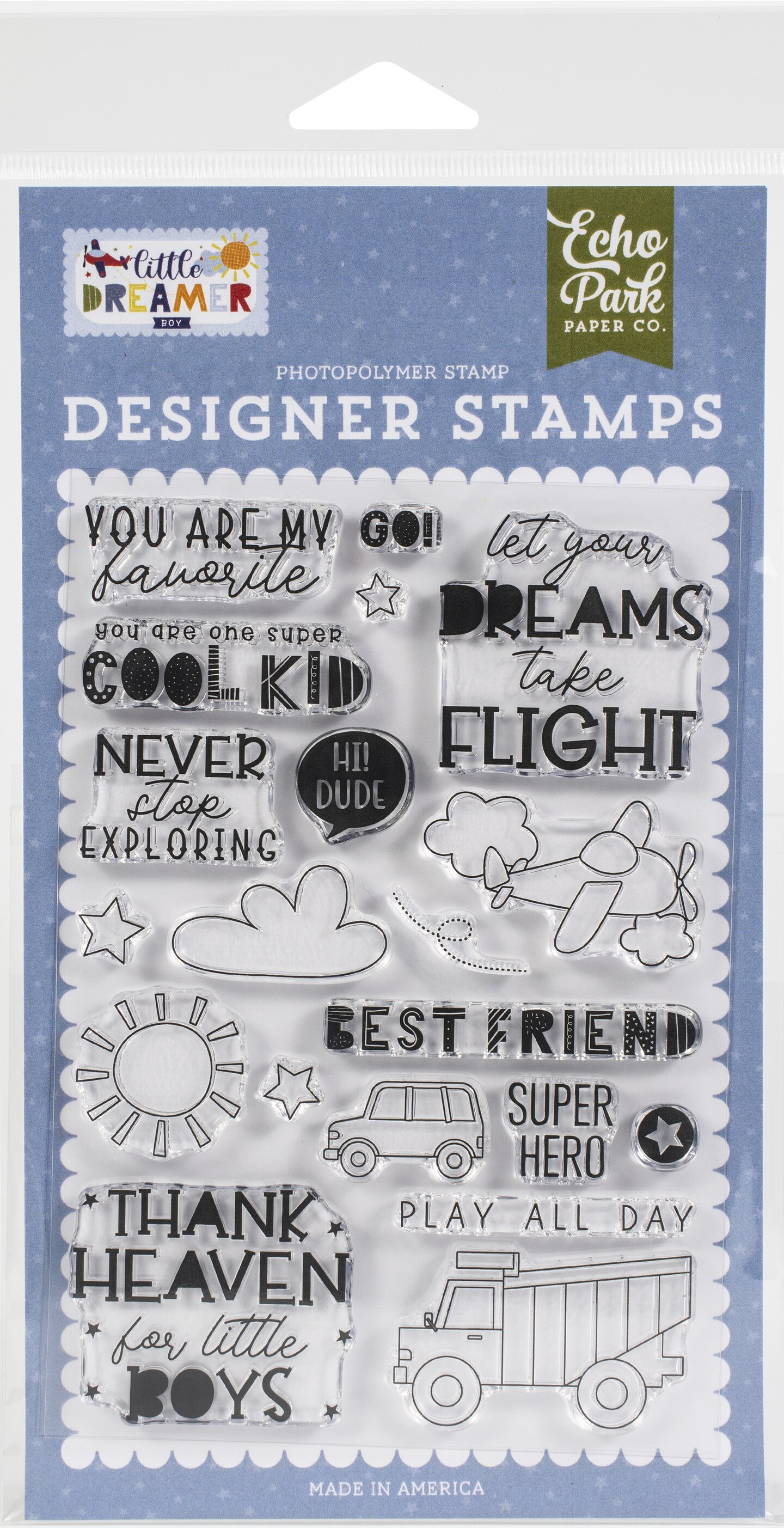 Echo Park Stamps-Never Stop Exploring | Michaels