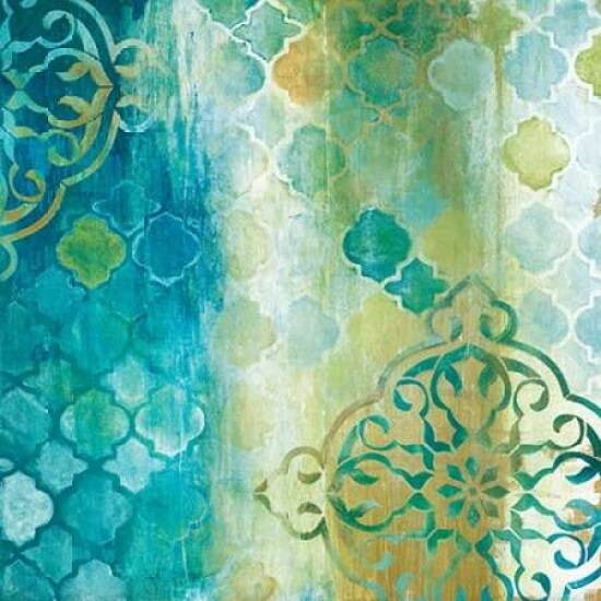 Teal Impression II Poster Print by Tava Studios - Item # VARPDX17754