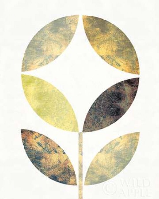 Golden Flower II Poster Print by Michael Mullan - Item # VARPDX25421