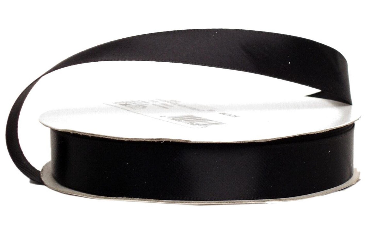 Offray Ribbon Singleface Satin 5/8&#x22; Black