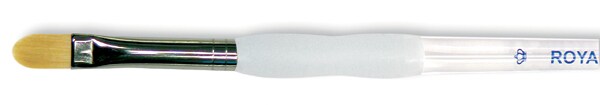 Royal &#x26; Langnickel(R) Soft-Grip Gold Taklon Filbert Brush