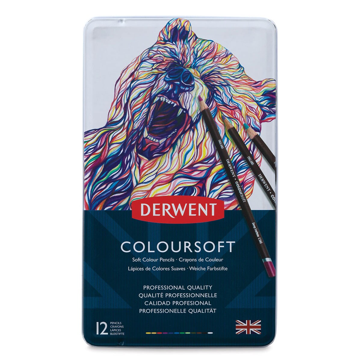 Derwent Coloursoft Pencils Set of 12