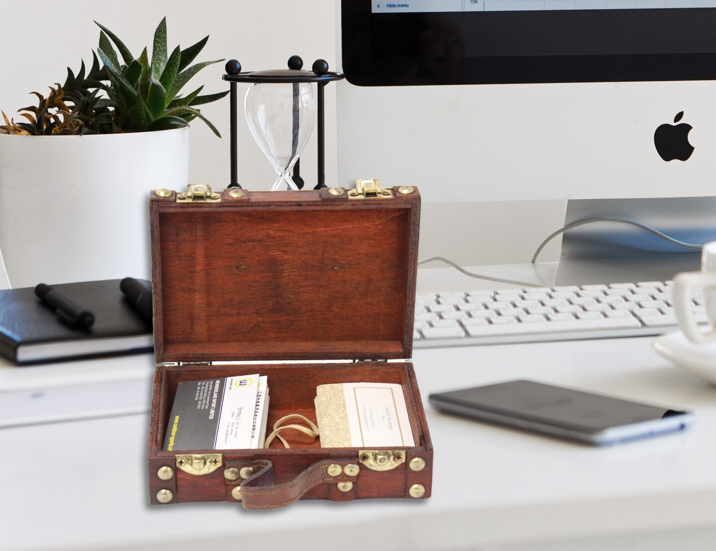 Antique Style Small Mini Suitcase