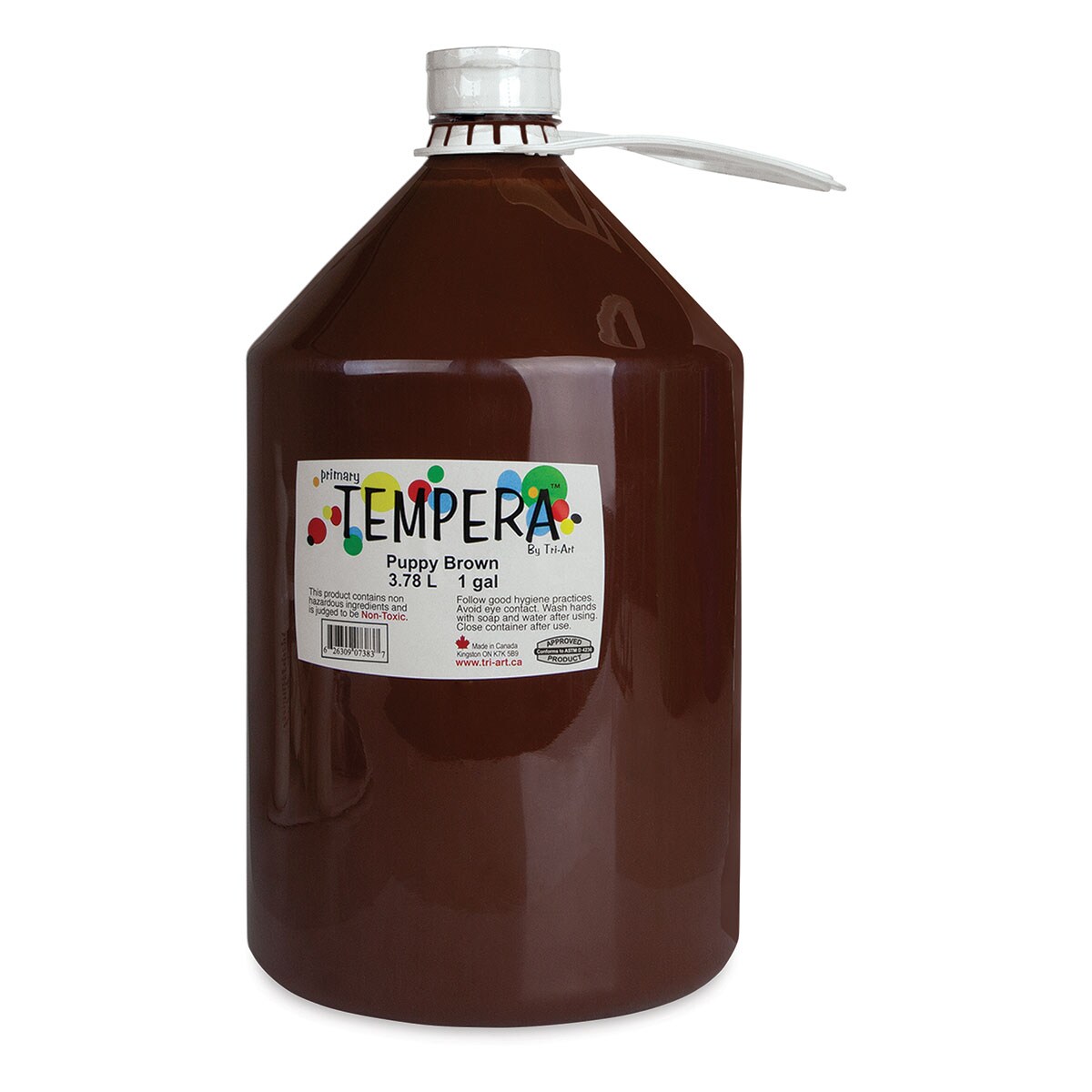 Tri-Art Liquid Tempera - Brown, 3.78 L