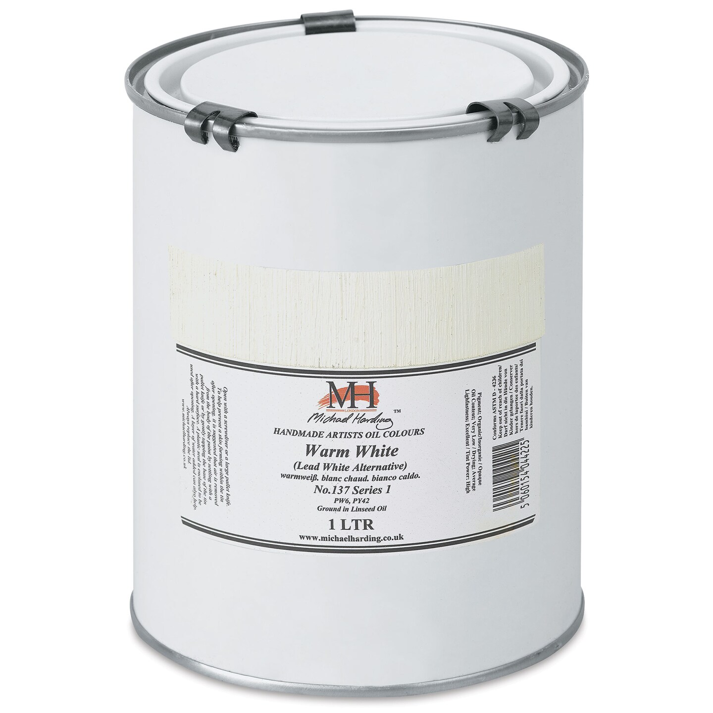 Michael Harding Artists Oil Color - Warm White, 1 Liter | Michaels