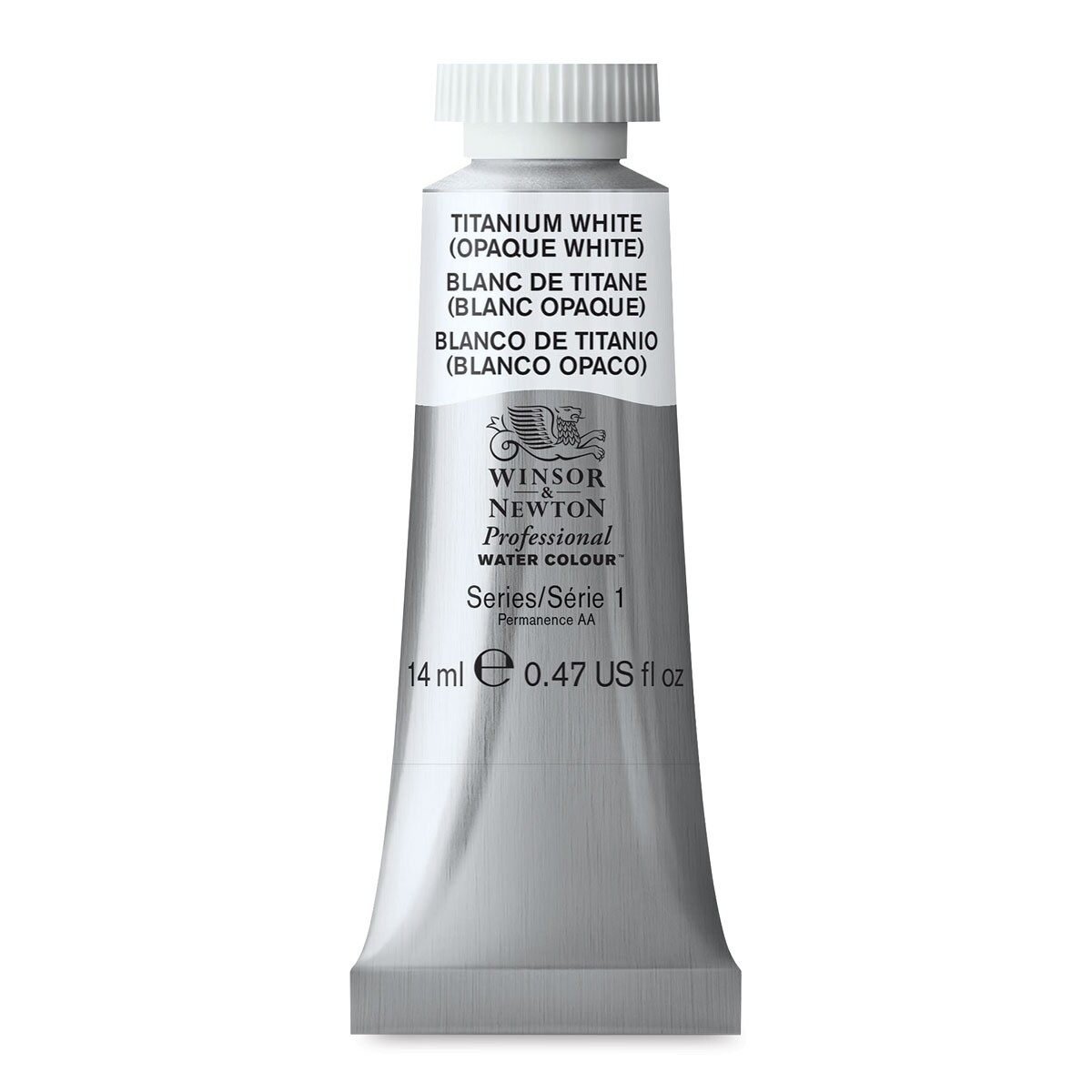 Winsor &#x26; Newton Professional Watercolor - Titanium White, 14 ml tube