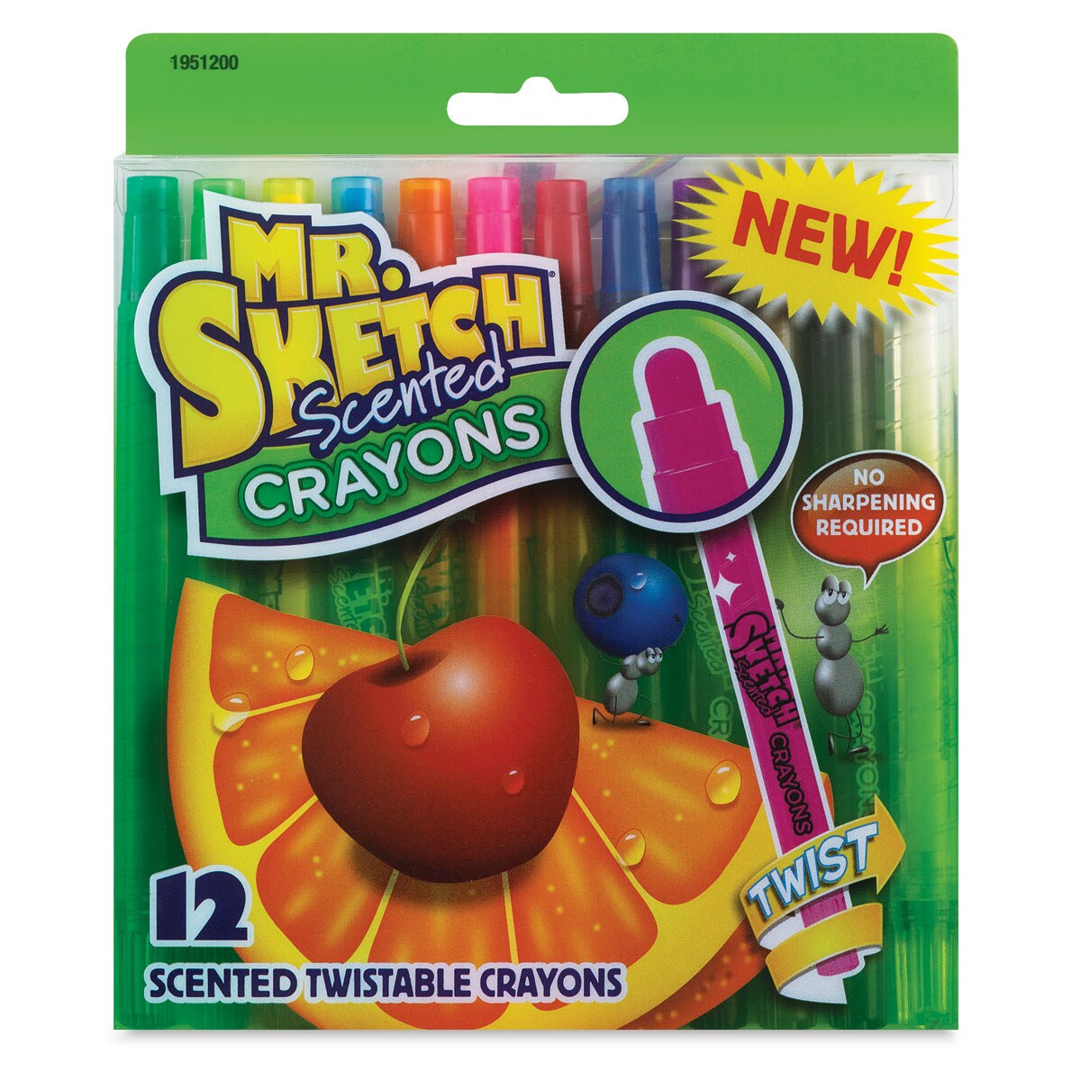 Mr. Sketch Scented Twistable Crayons - Set of 12