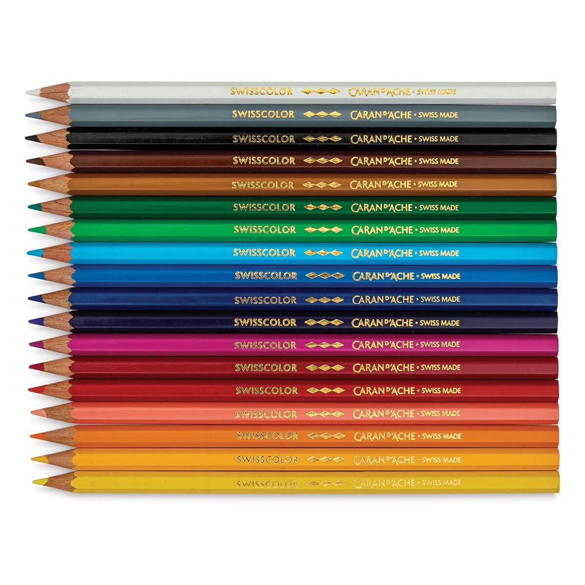 Caran d&#x27;Ache Swisscolor Colored Pencils - Set of 18