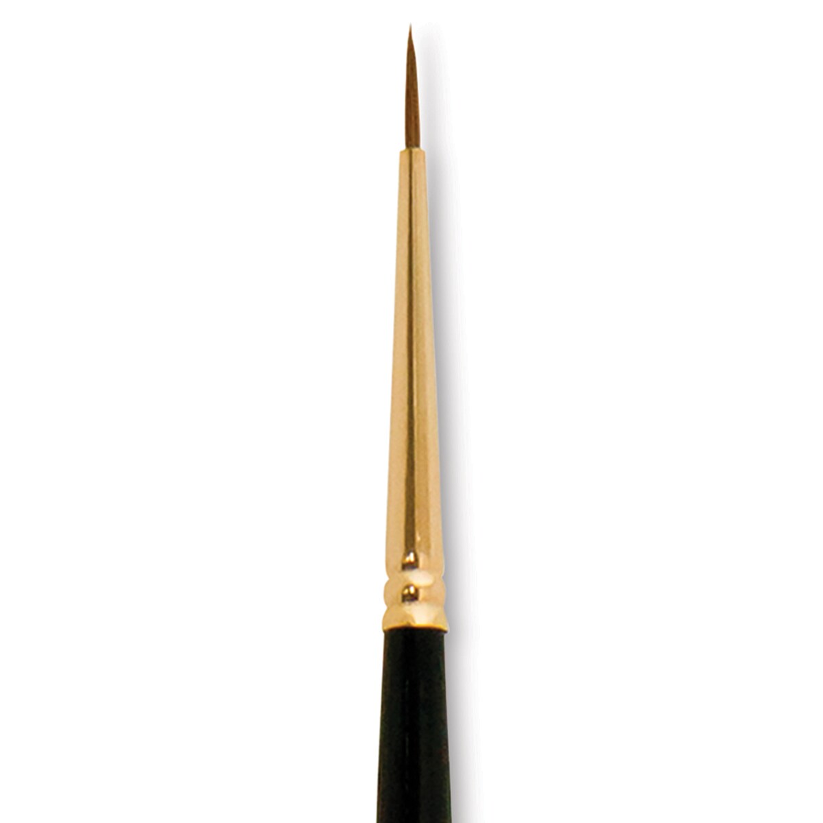 Silver Brush Renaissance Red Sable Brush - Round, Long Handle, Size 1