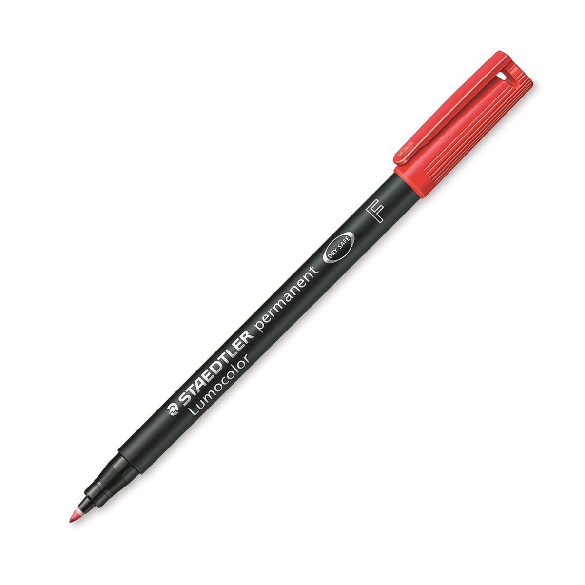 Staedtler Lumocolor Permanent Marker - Red, Fine