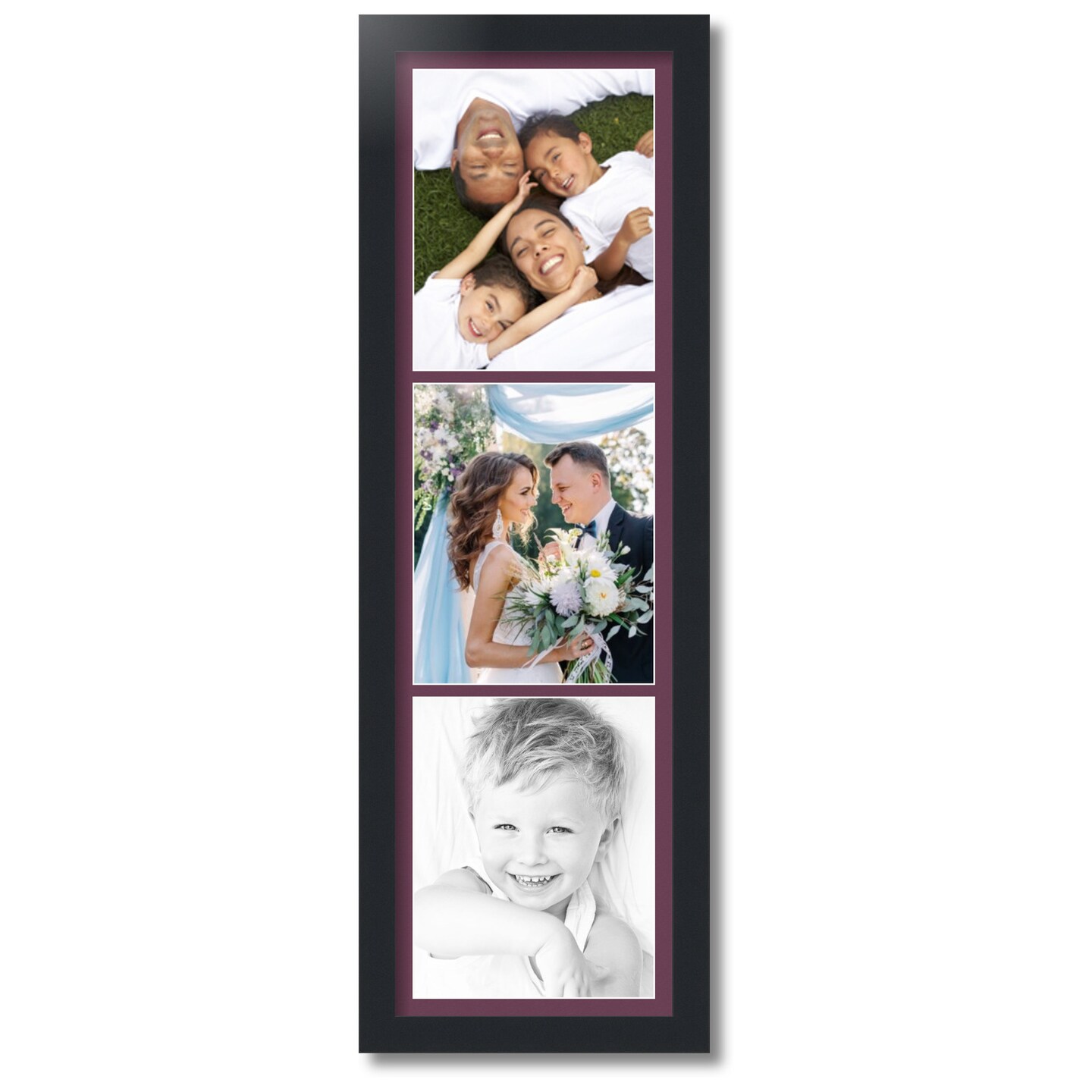 ArtToFrames Collage Photo Picture Frame with 3 - 8x10 inch Openings ...