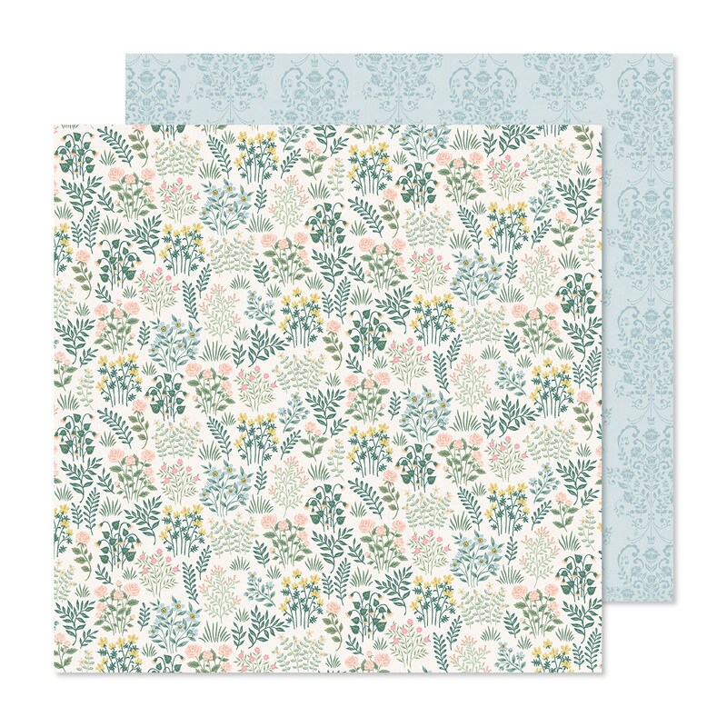 Blooms Paper - Gingham Garden - Crate Paper