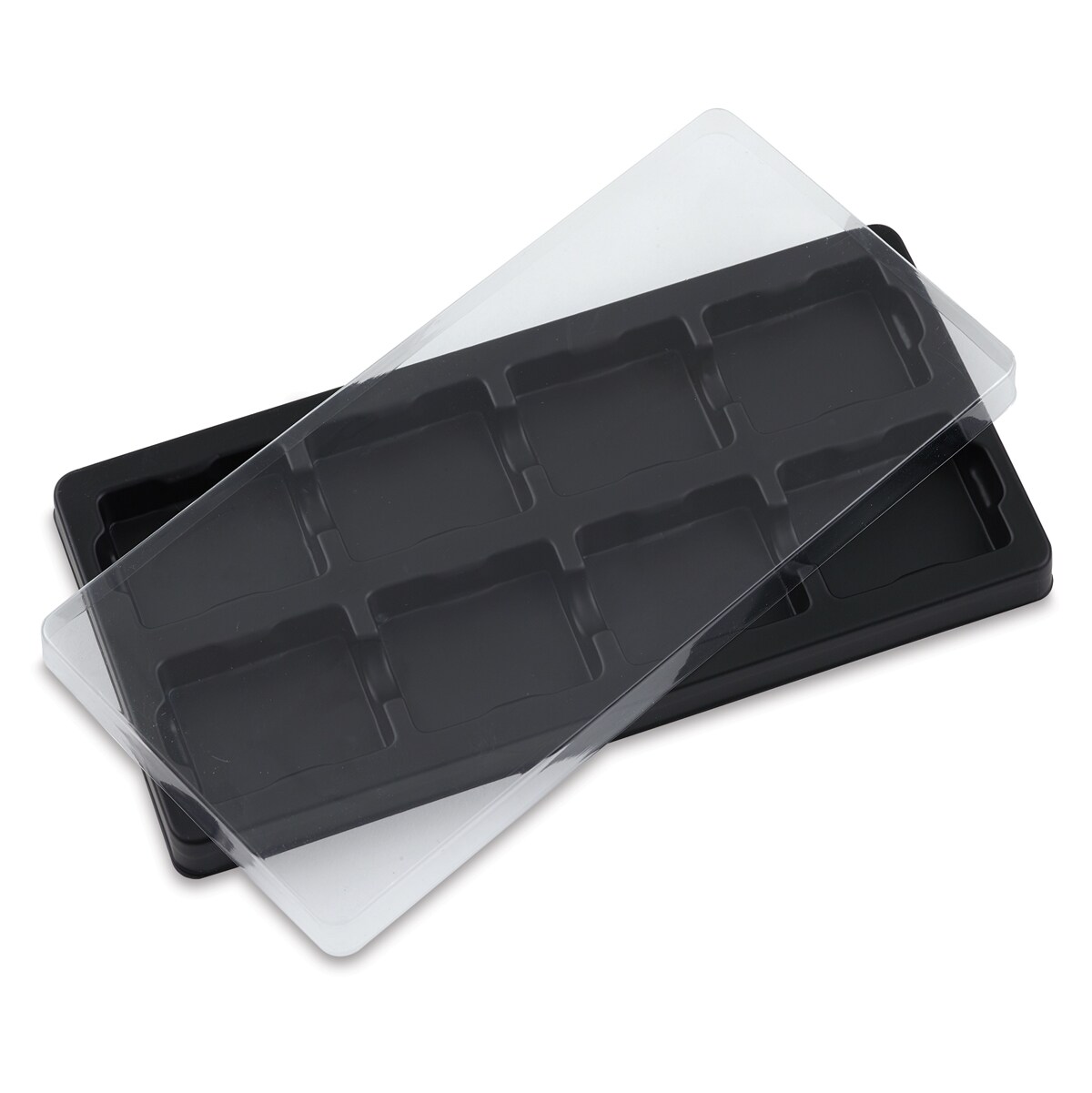 Empty 8 Color Tray w/Lid, Pkg of 6