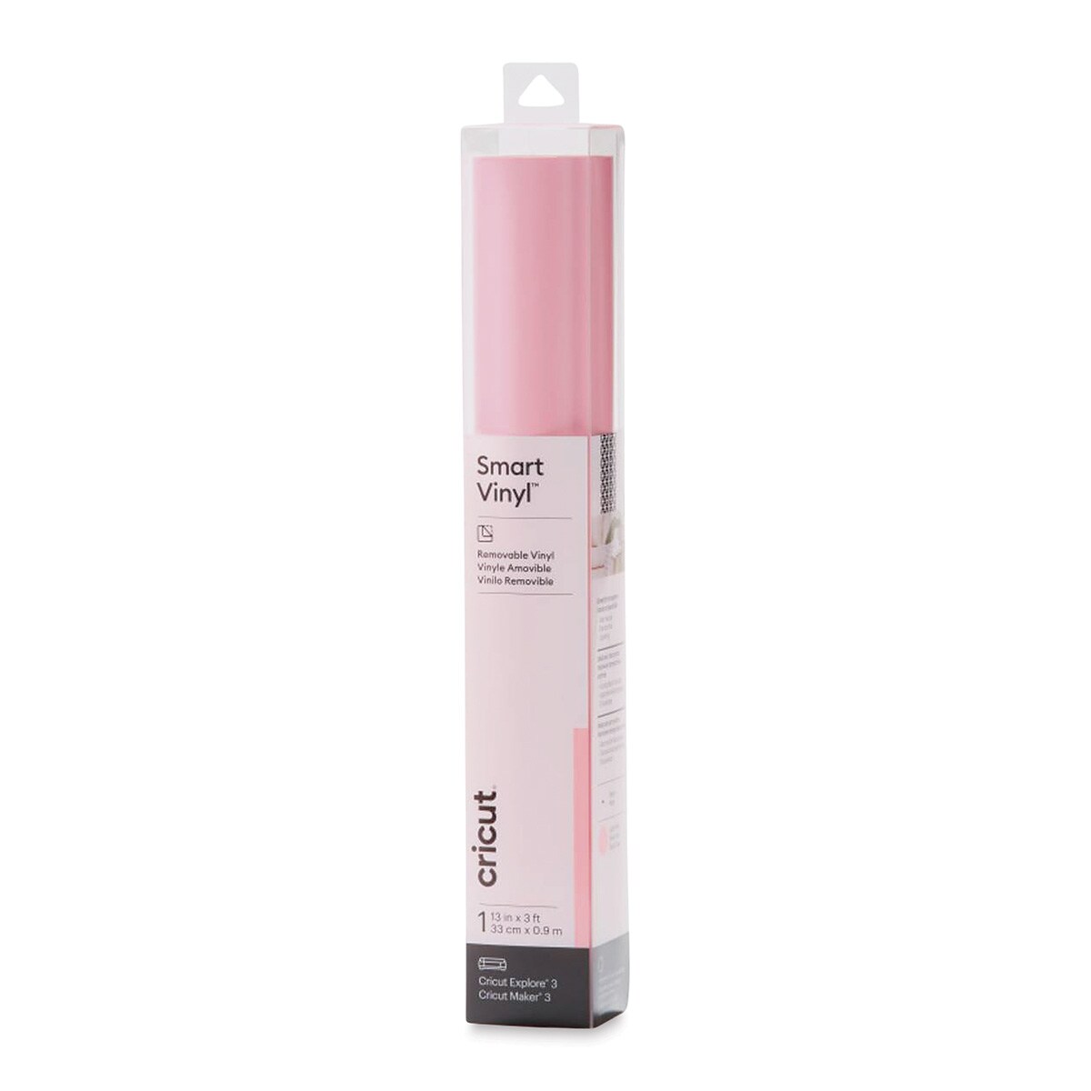 Cricut Removable Smart Vinyl - Light Pink, 13&#x22; x 3 ft, Roll