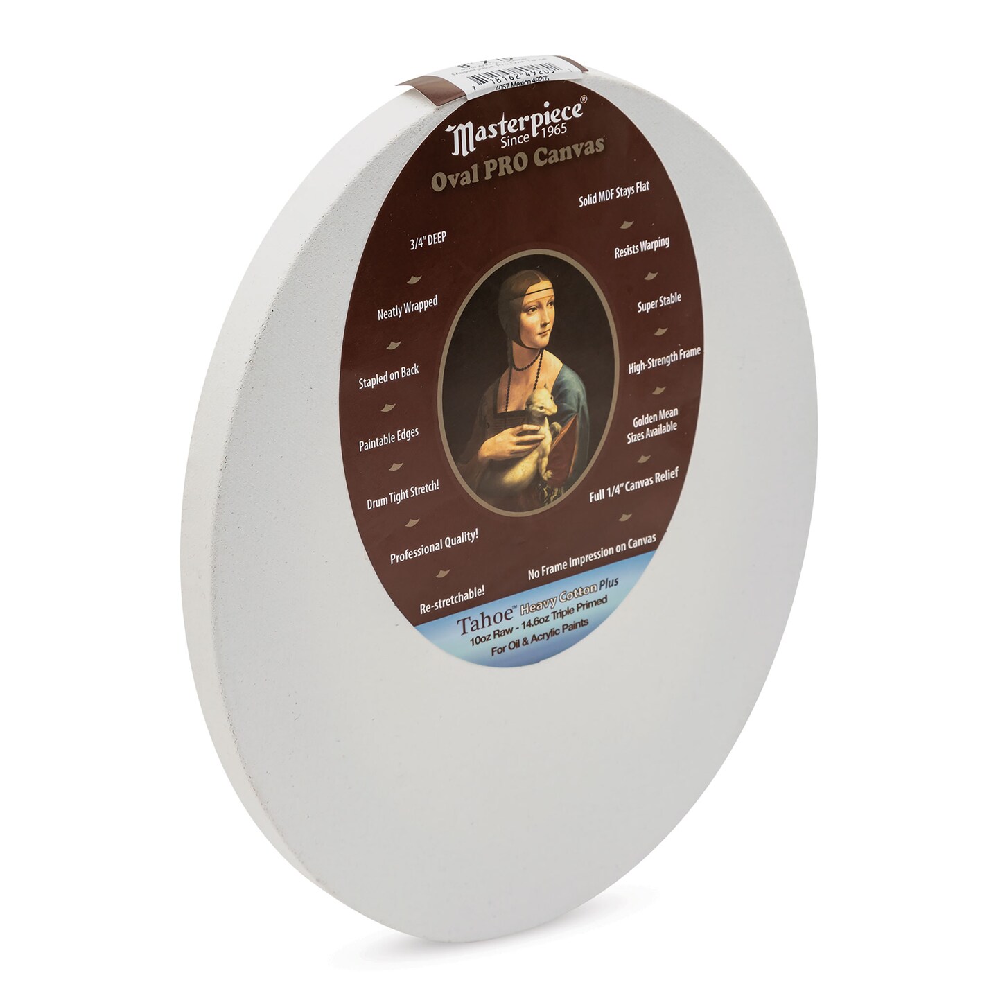 Masterpiece Pro Stretched Oval Canvas - 8