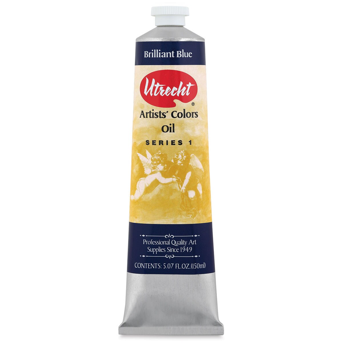 Utrecht Artists' Oil Paint Brilliant Blue, 150 ml tube Michaels