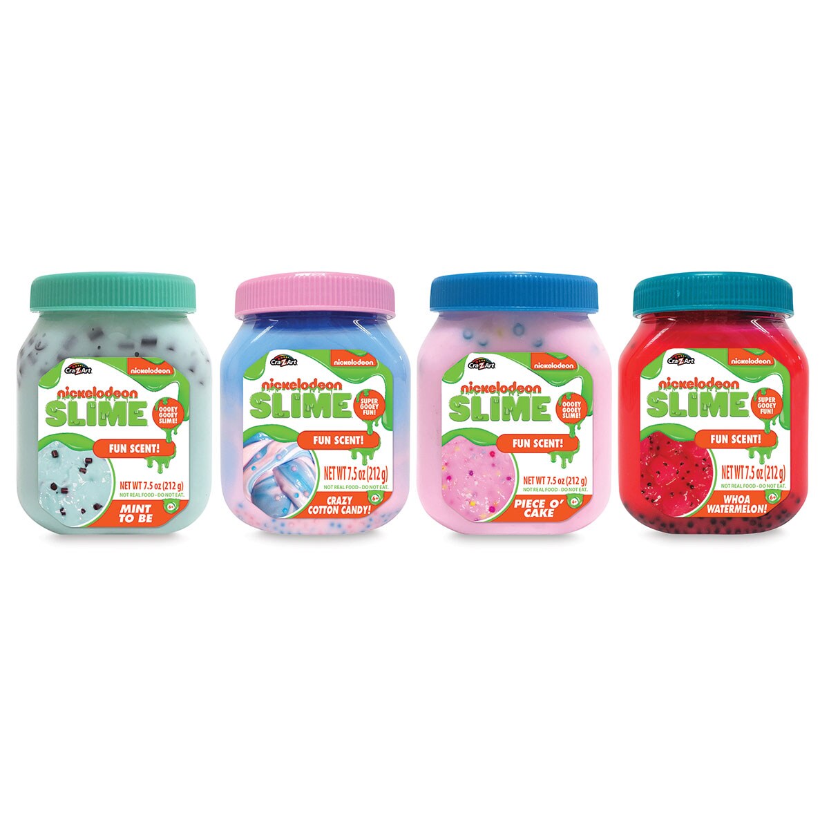 Nickelodeon Slime Kit - Fun Food Jars, sold individually