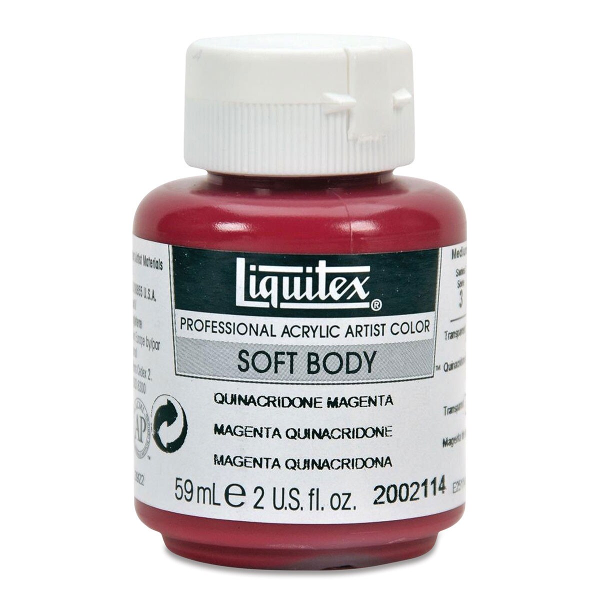 Liquitex Professional Soft Body Acrylic 2oz Medium Magenta