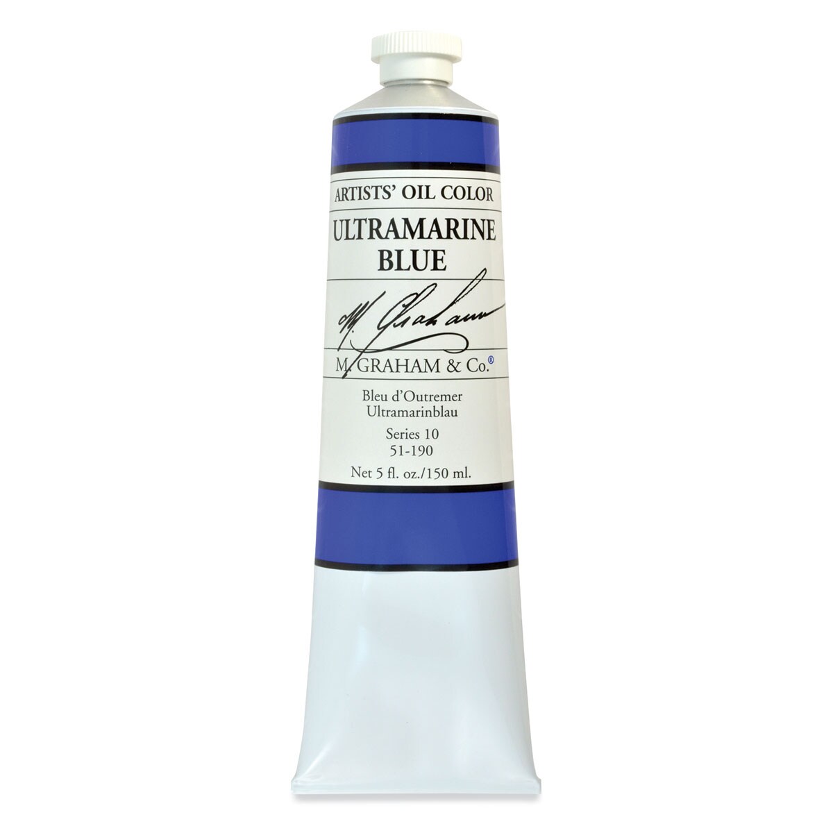 M. Graham Artists&#x27; Oil Color - Ultramarine Blue, 148 ml tube