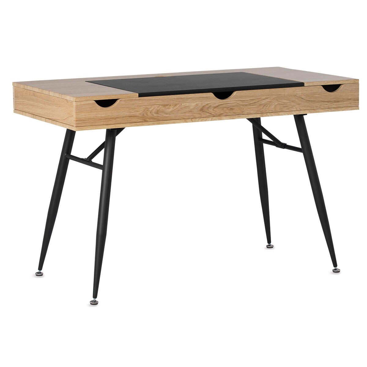 Studio Designs Nook Desk - Ashwood w/ Graphite Legs