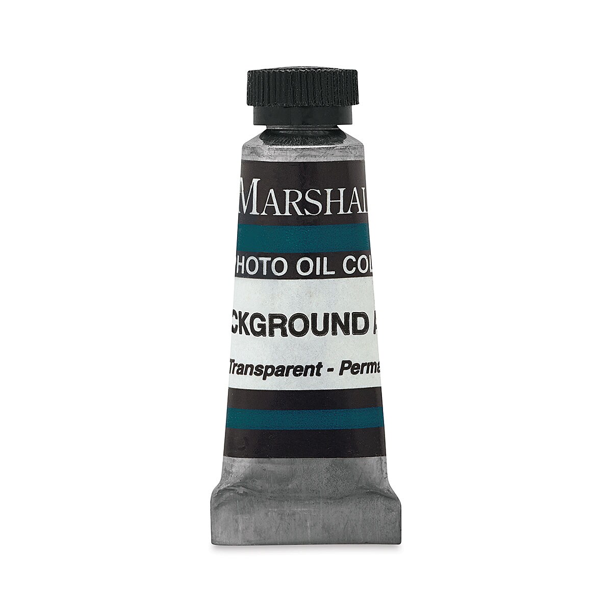 Marshall&#x22;s Photo Oil Color - Background Aqua, 1/2&#x22; x 2&#x22; Tube
