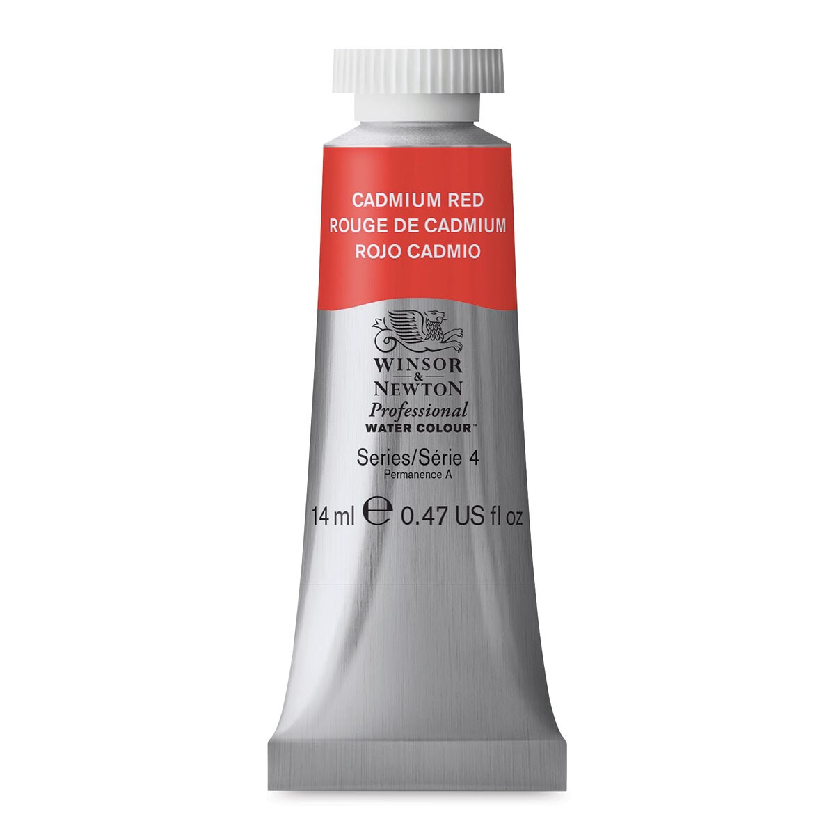 Winsor & Newton Professional Watercolor - Cadmium Red, 14 ml Tube